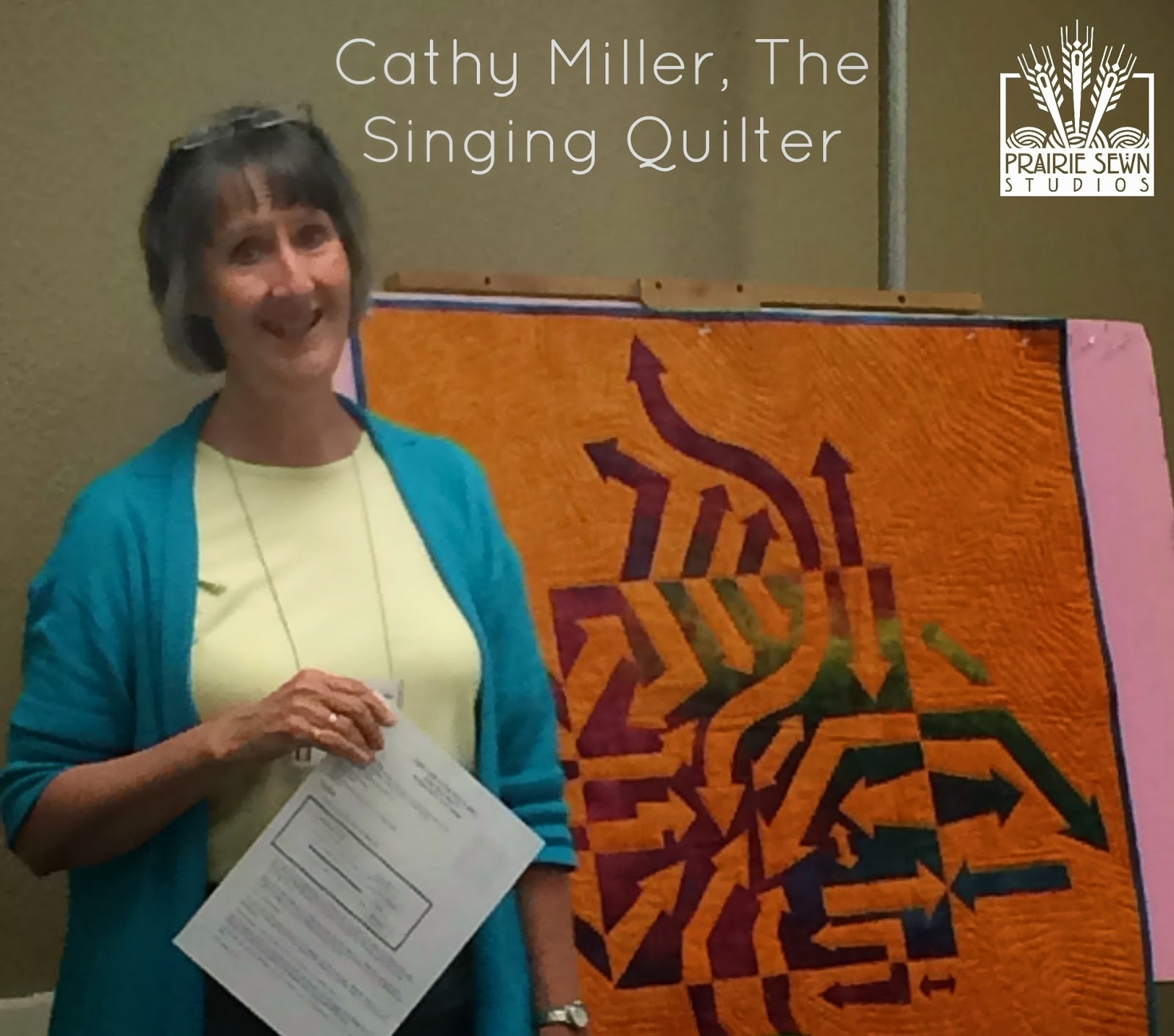 Cathy Miller The Singing Quilter Notan