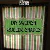 DIY Swedish Roller Window Shades