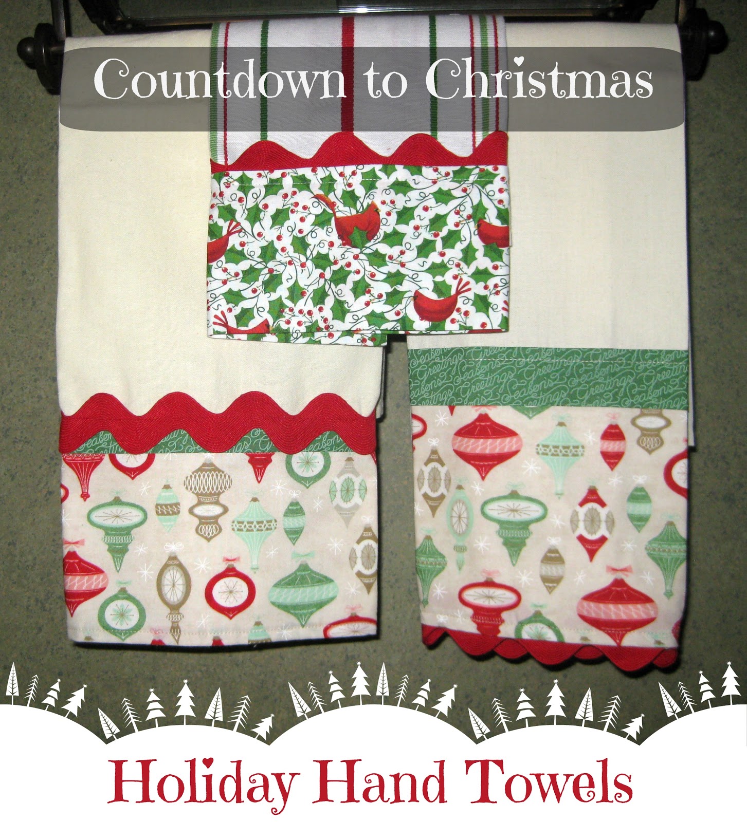 Holiday Hand Towels