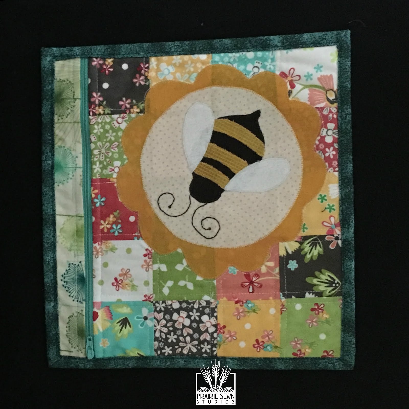 Zippered Bee Pouch