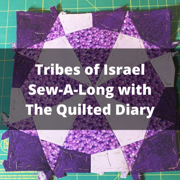 Tribes of Israel Sew-A-Long with The Quilted Diary