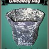 Giveaway Day-Blue and White Hexagonal Base Vase