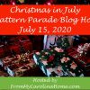 Christmas in July Pattern Parade – Fabric Gift Boxes for Mason Jars